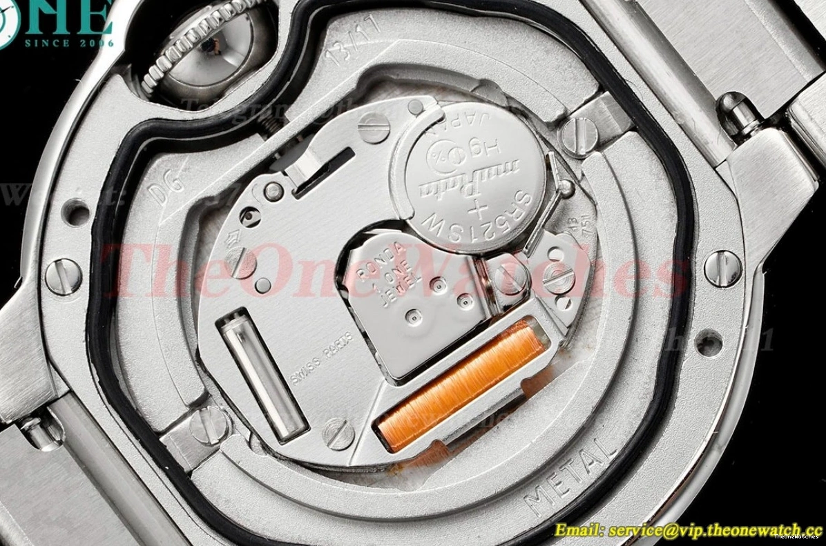 Cartier AF SS Ballon Quartz 33mm Dia De SS Bleu White 0131